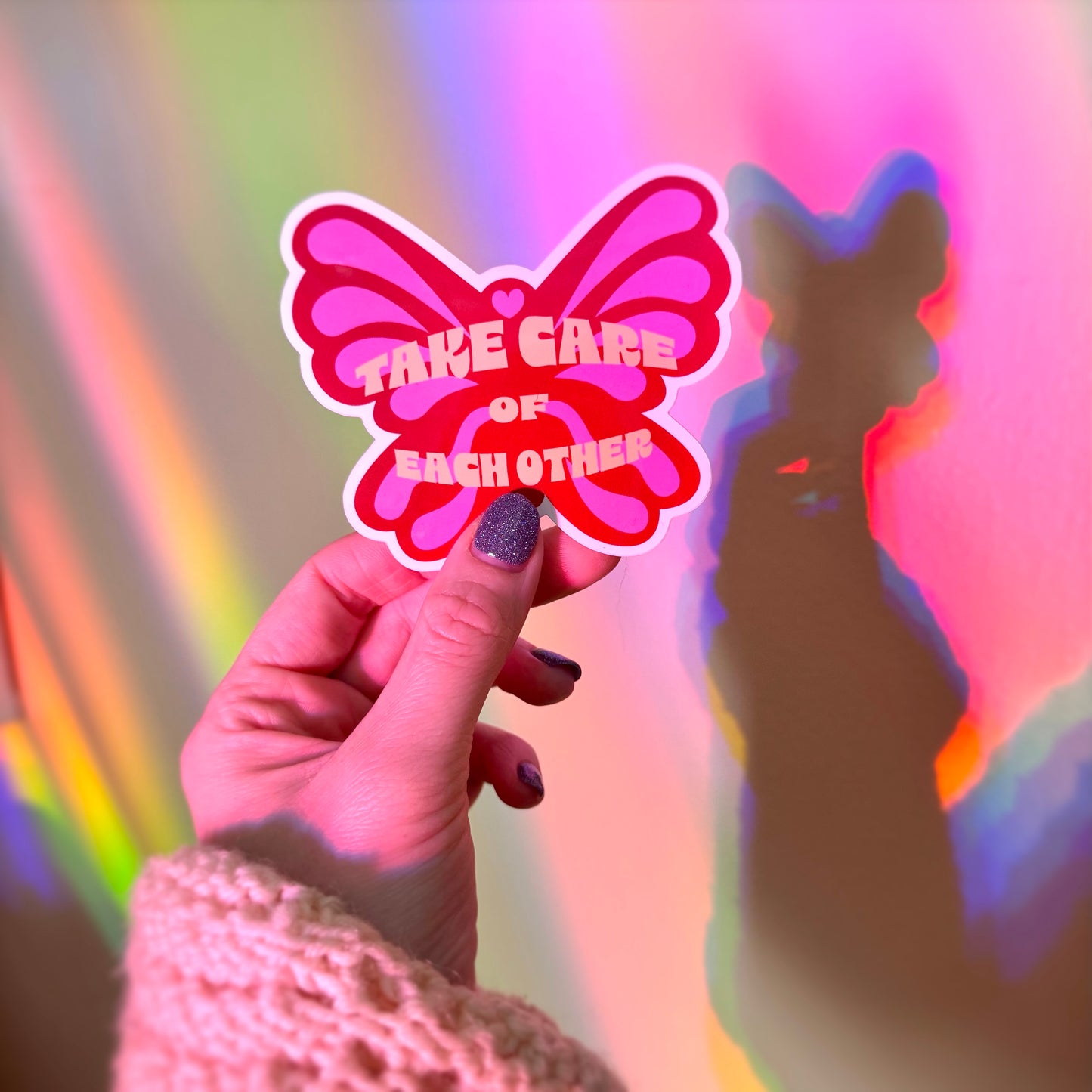 Take Care Sticker