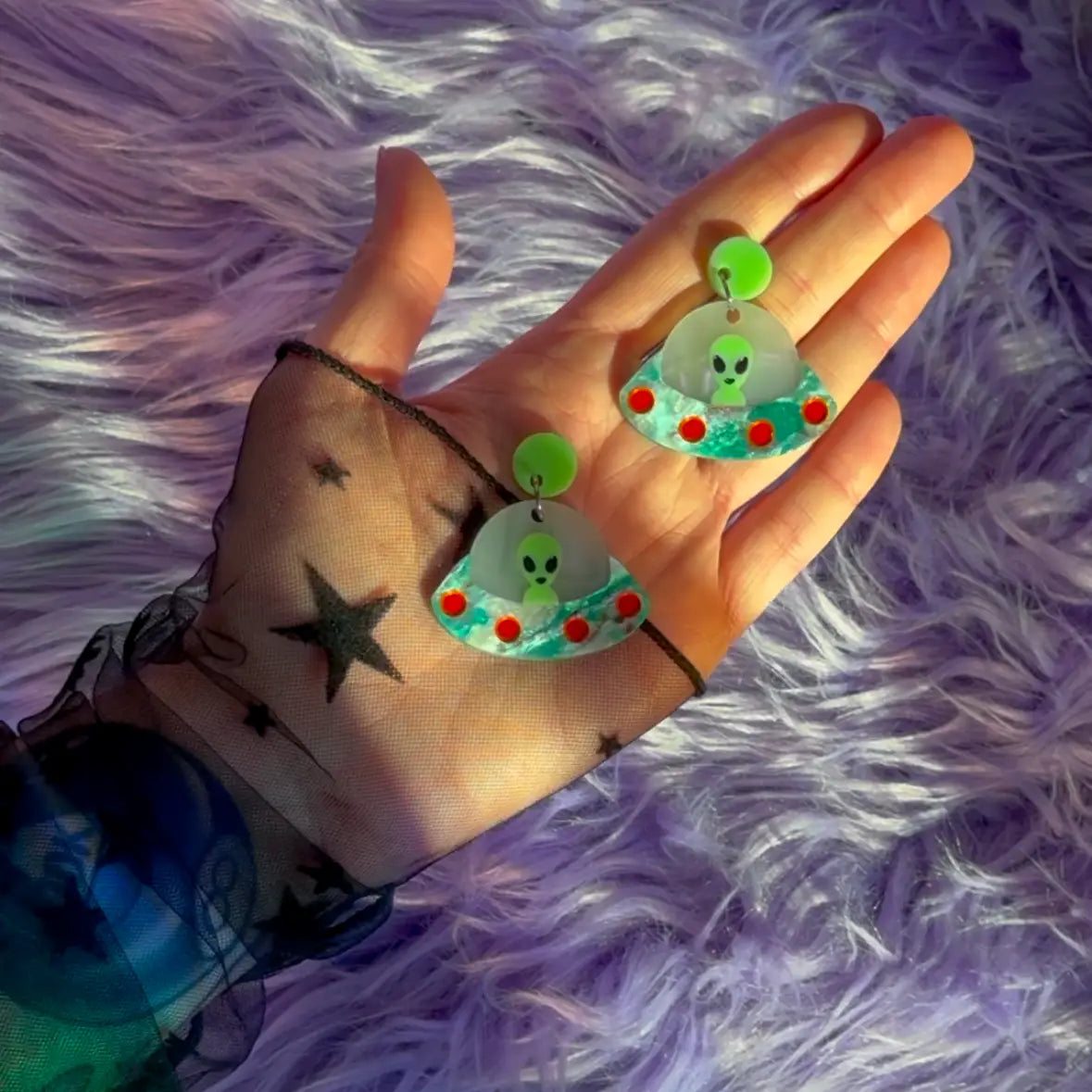 UFO Earrings