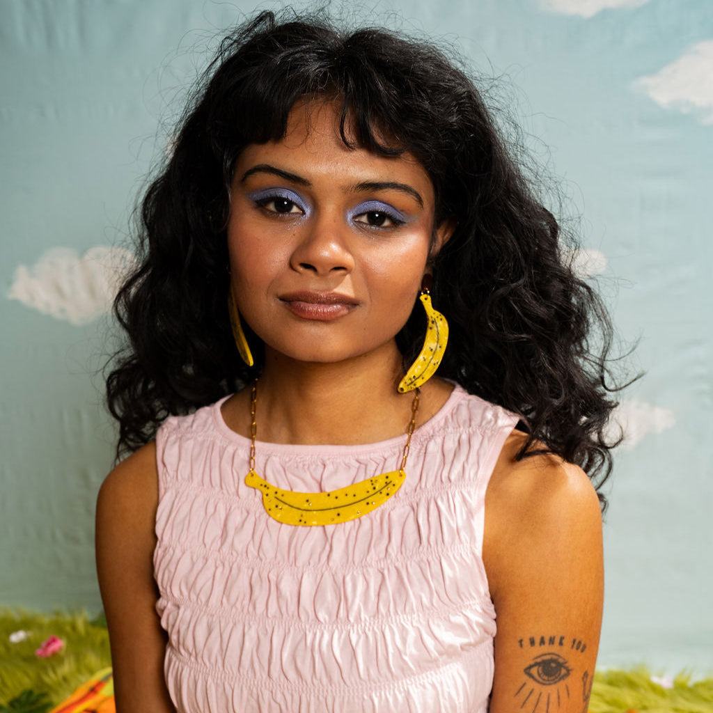 Ripe Banana Earrings