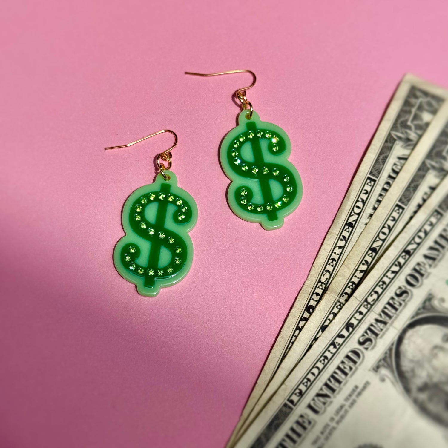 Cash Money Earrings