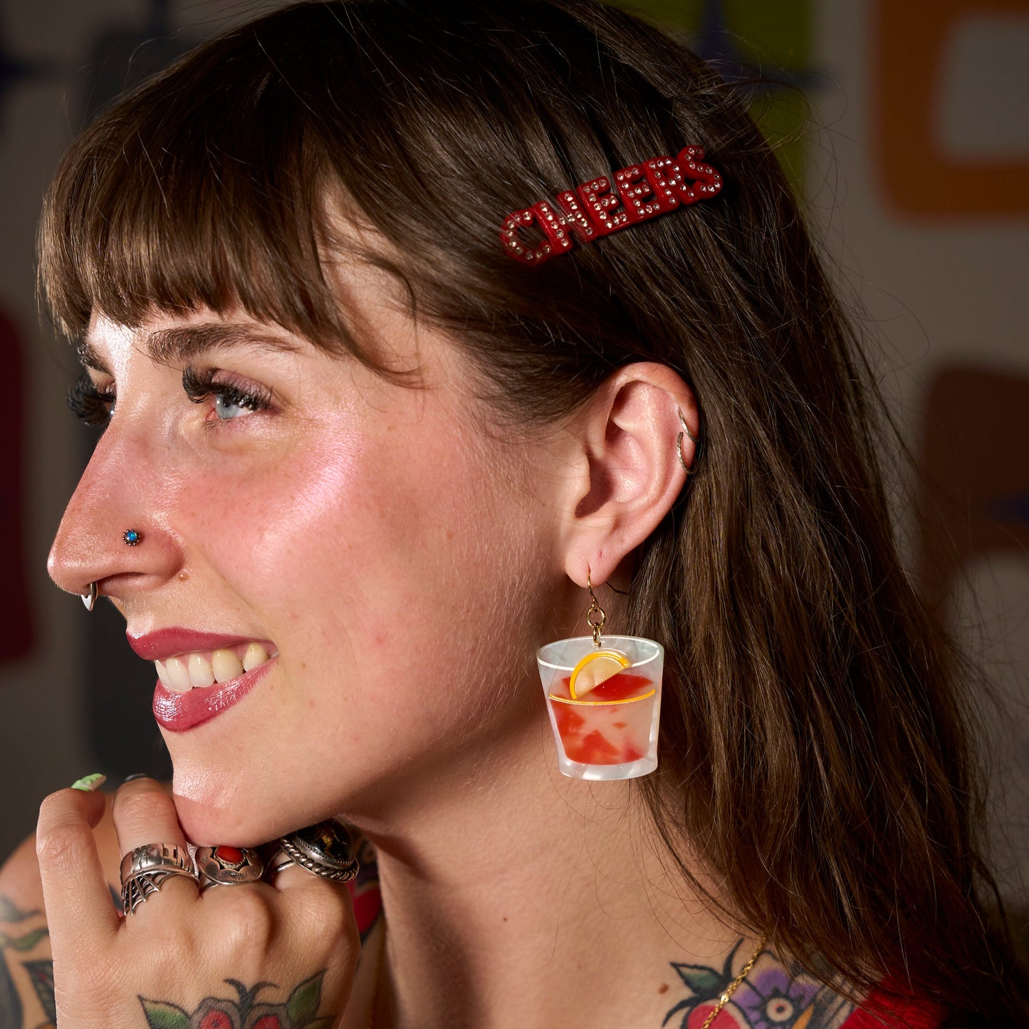 Cheers Hair Clip Set