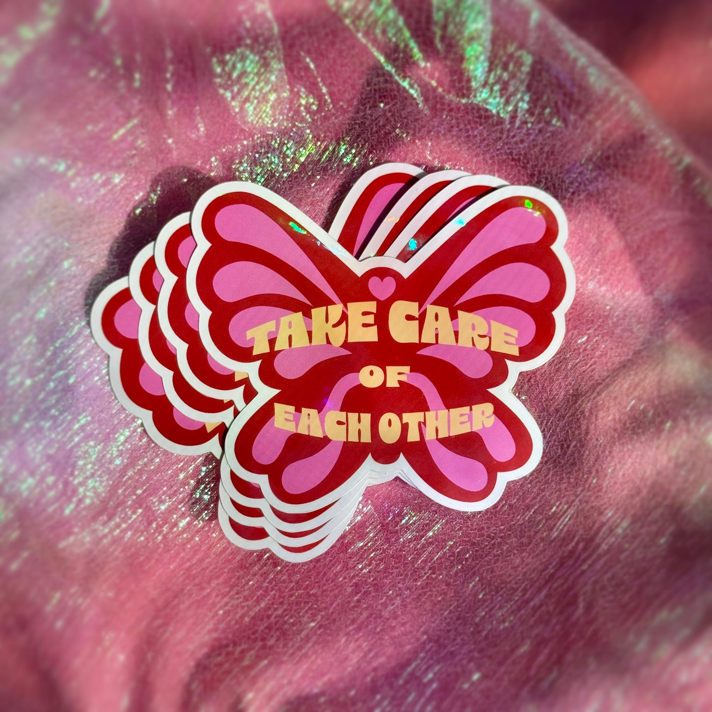 Take Care Sticker