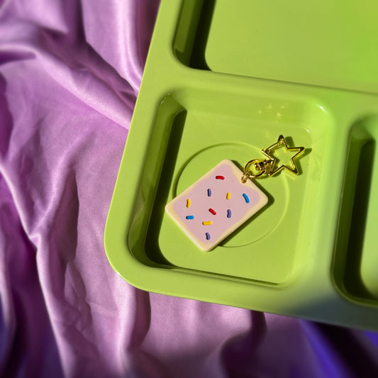 Sprinkle Tart Bag Charm