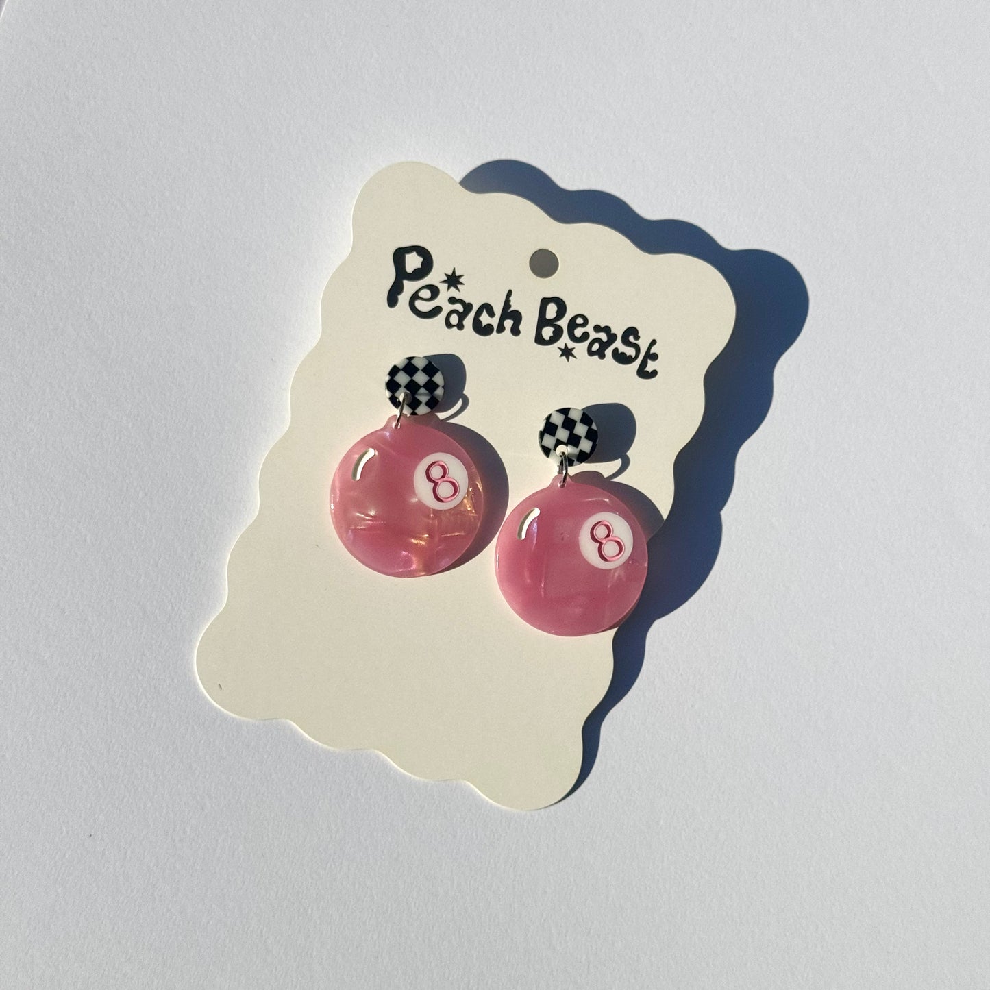 S-Pastel 8 Ball Earrings
