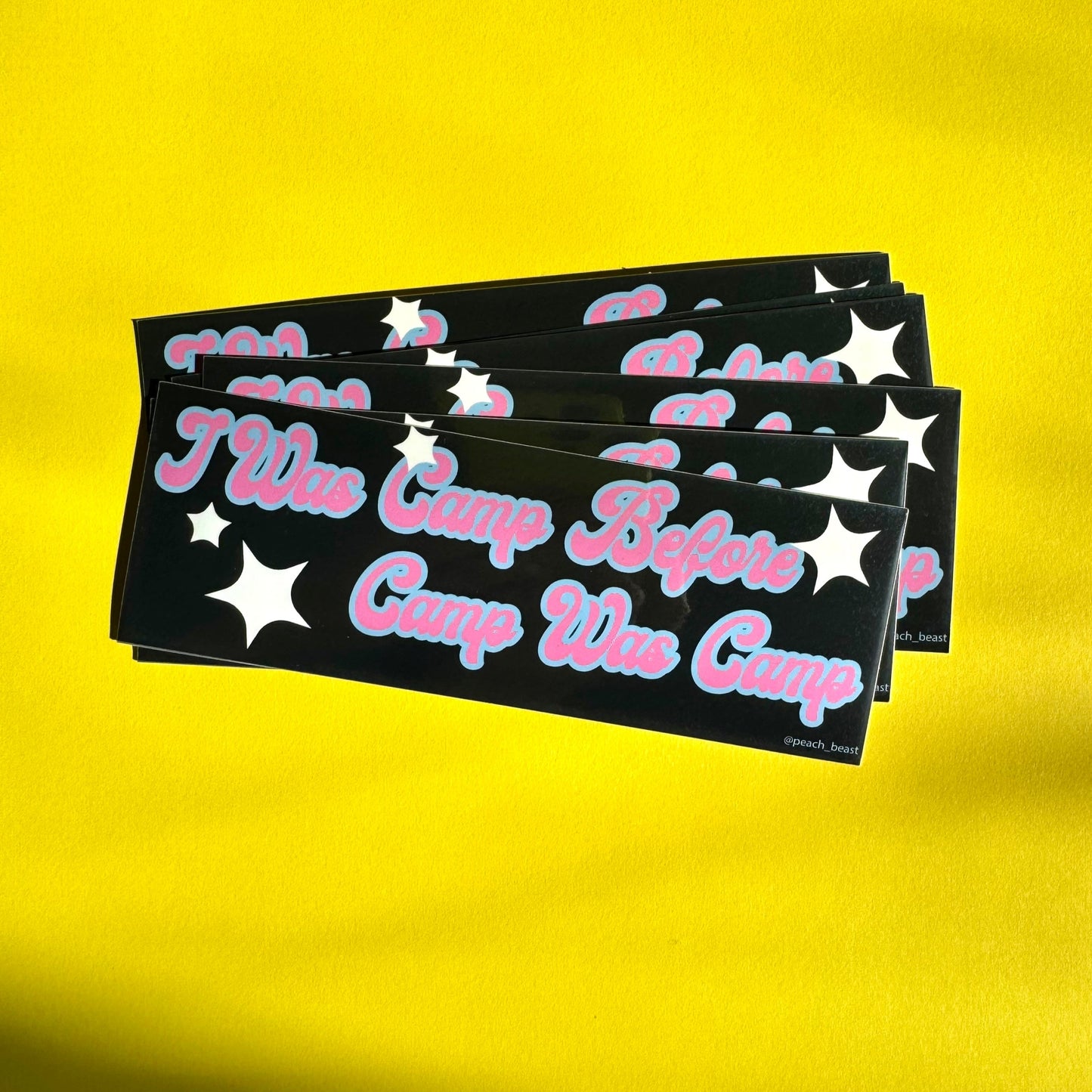 Camp Sticker