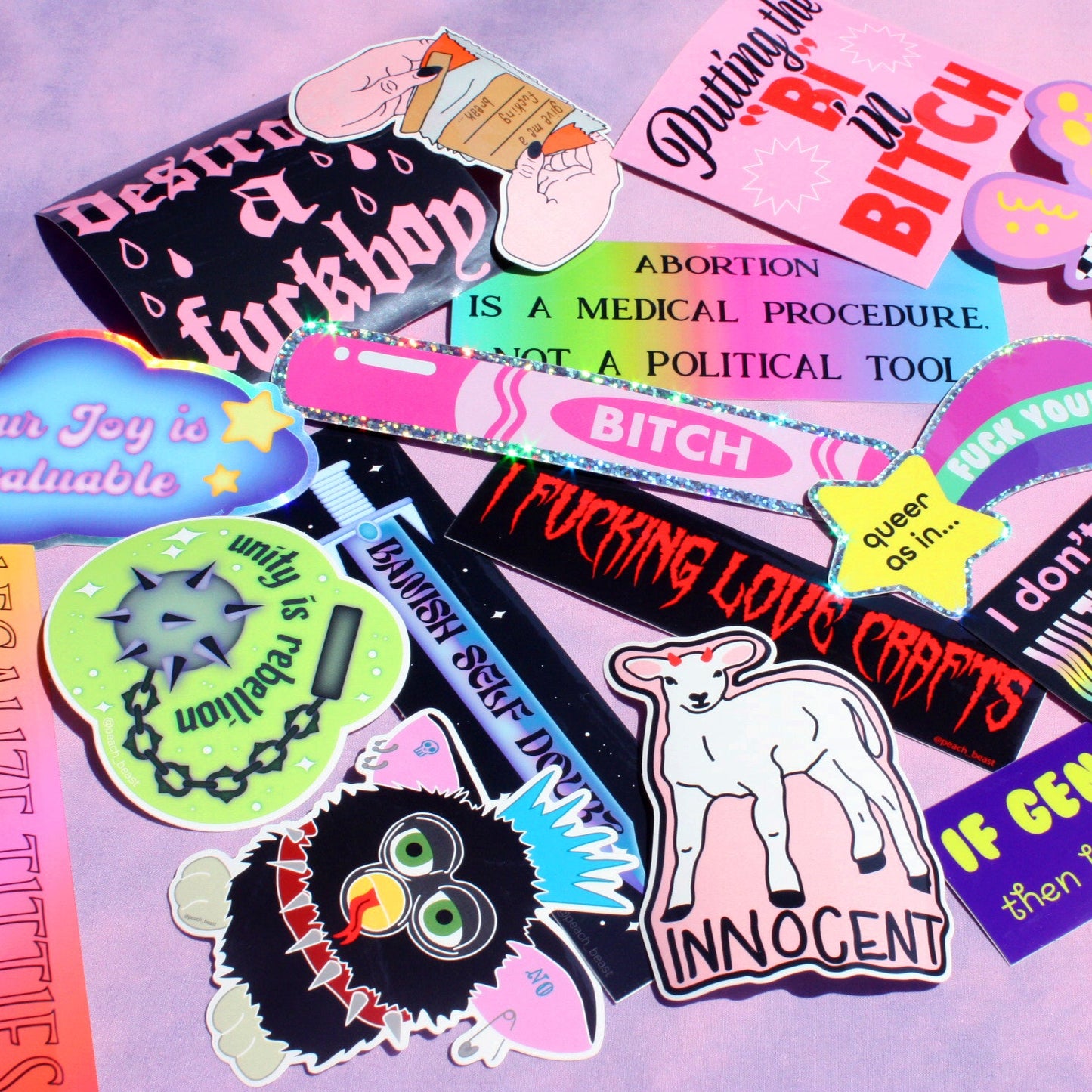 Destroy A Fuckboy Sticker