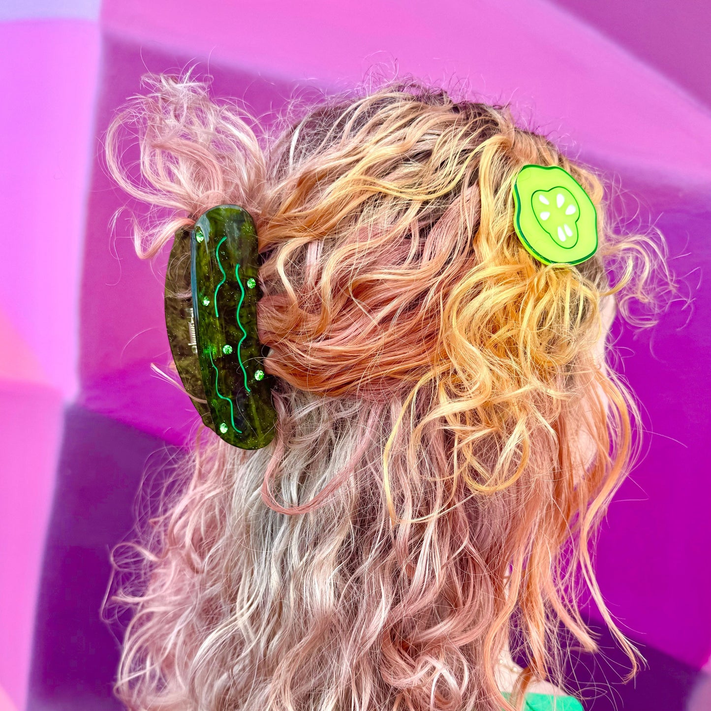 Pickle Hair Claw