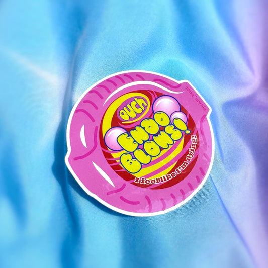 Endometriosis Blows Sticker