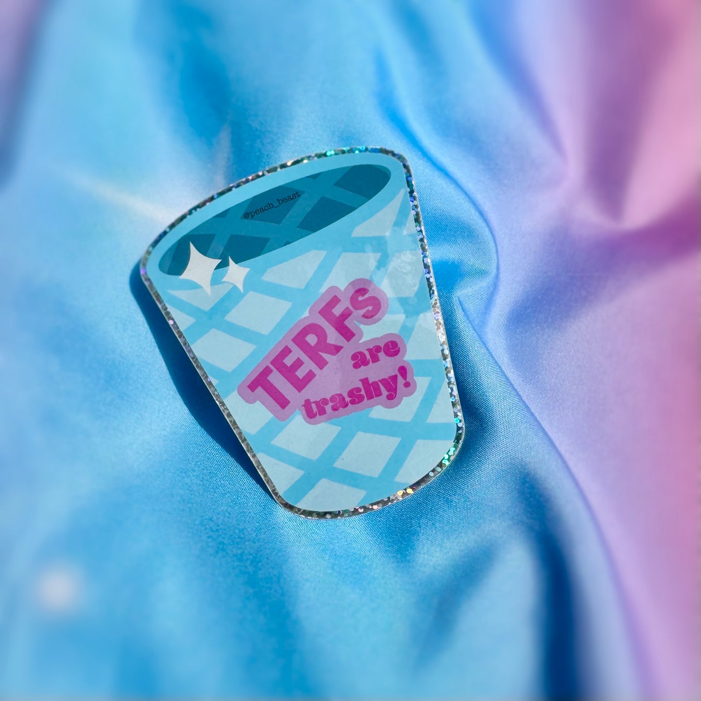 TERFs Are Trashy Sticker