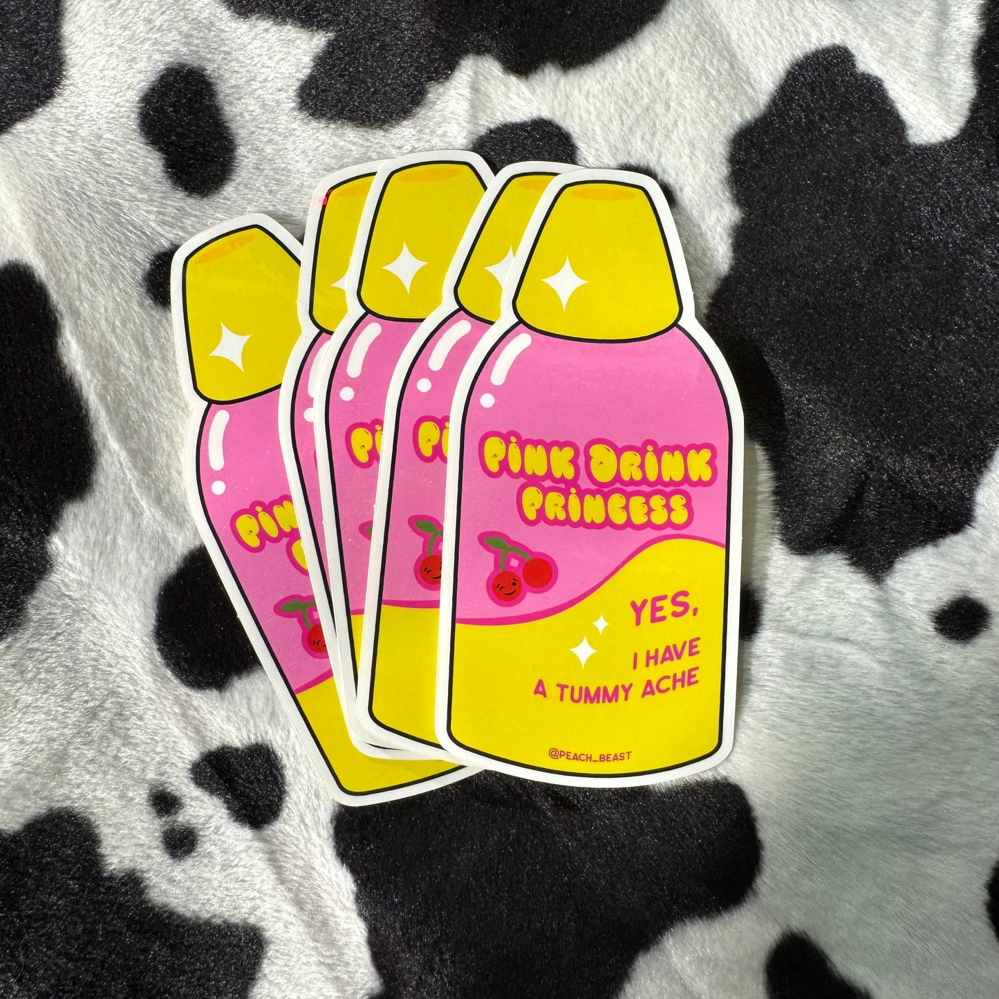 Pink Drink Sticker