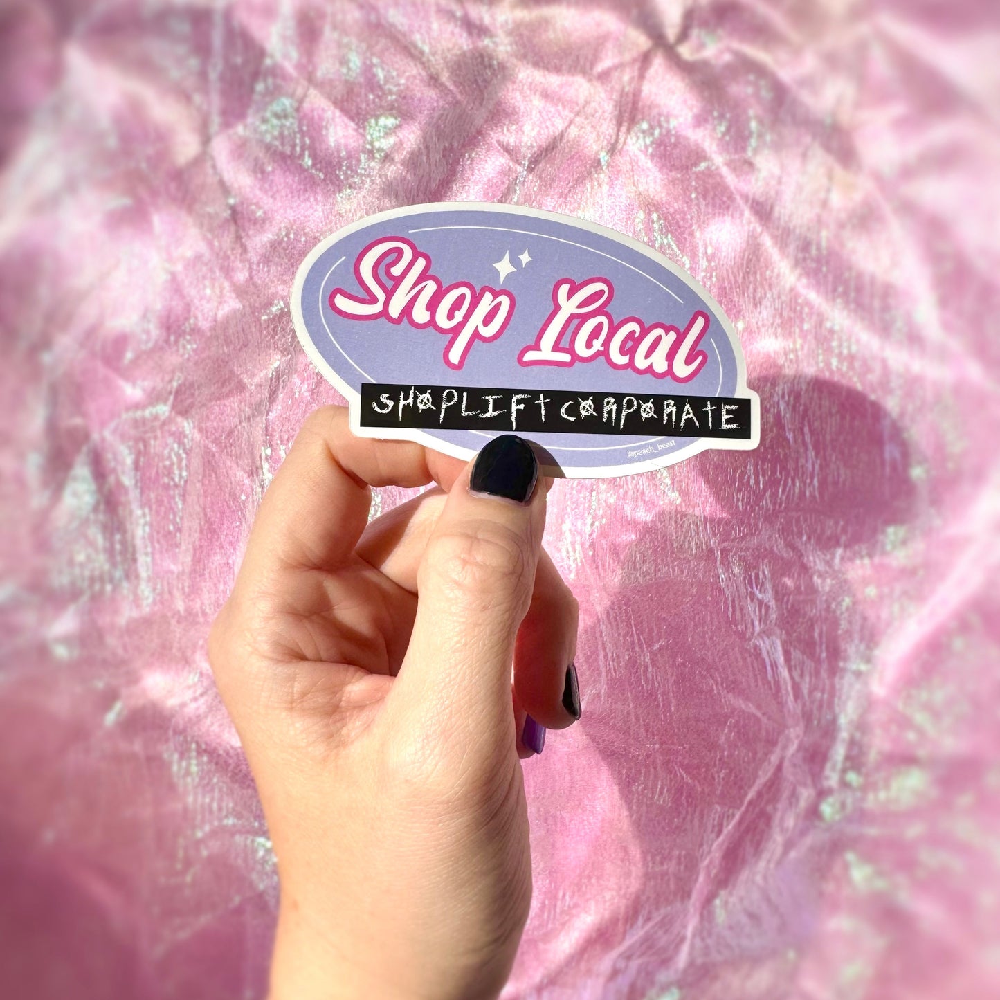 Shop Local Sticker