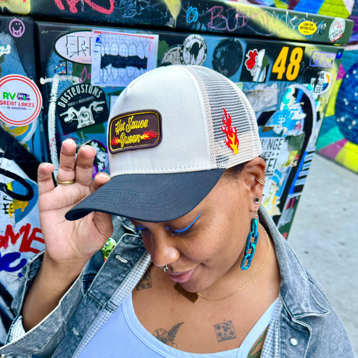 Hot Sauce Queen Hat