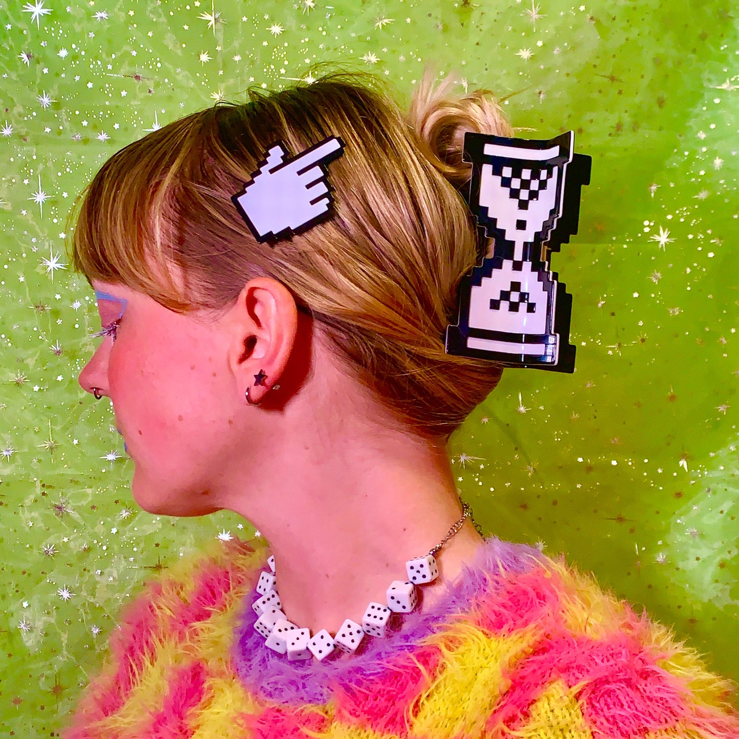 Y2K Hair Clip Set