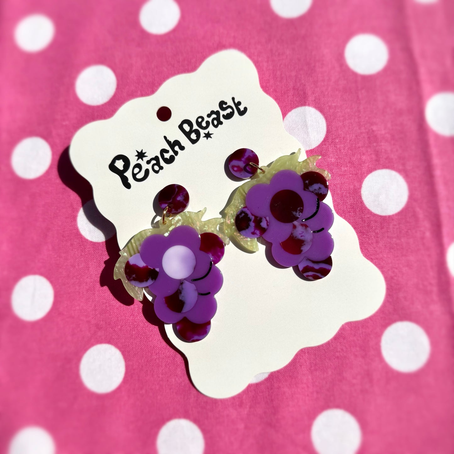 Grape Bunch Earrings