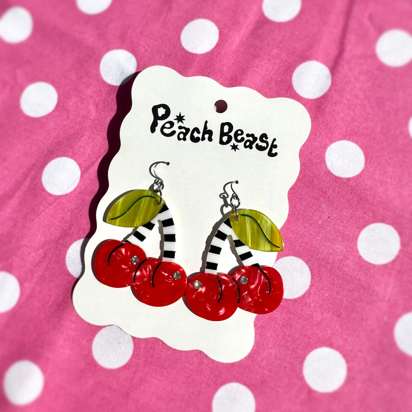 Punk Cherry Earrings