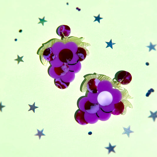 Grape Bunch Earrings