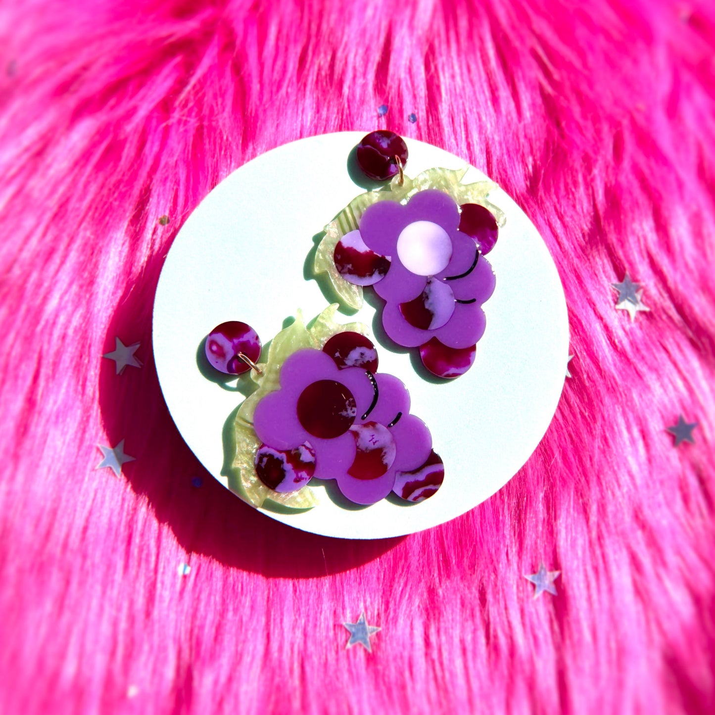 Grape Bunch Earrings