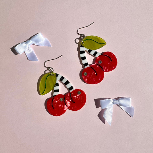 Punk Cherry Earrings