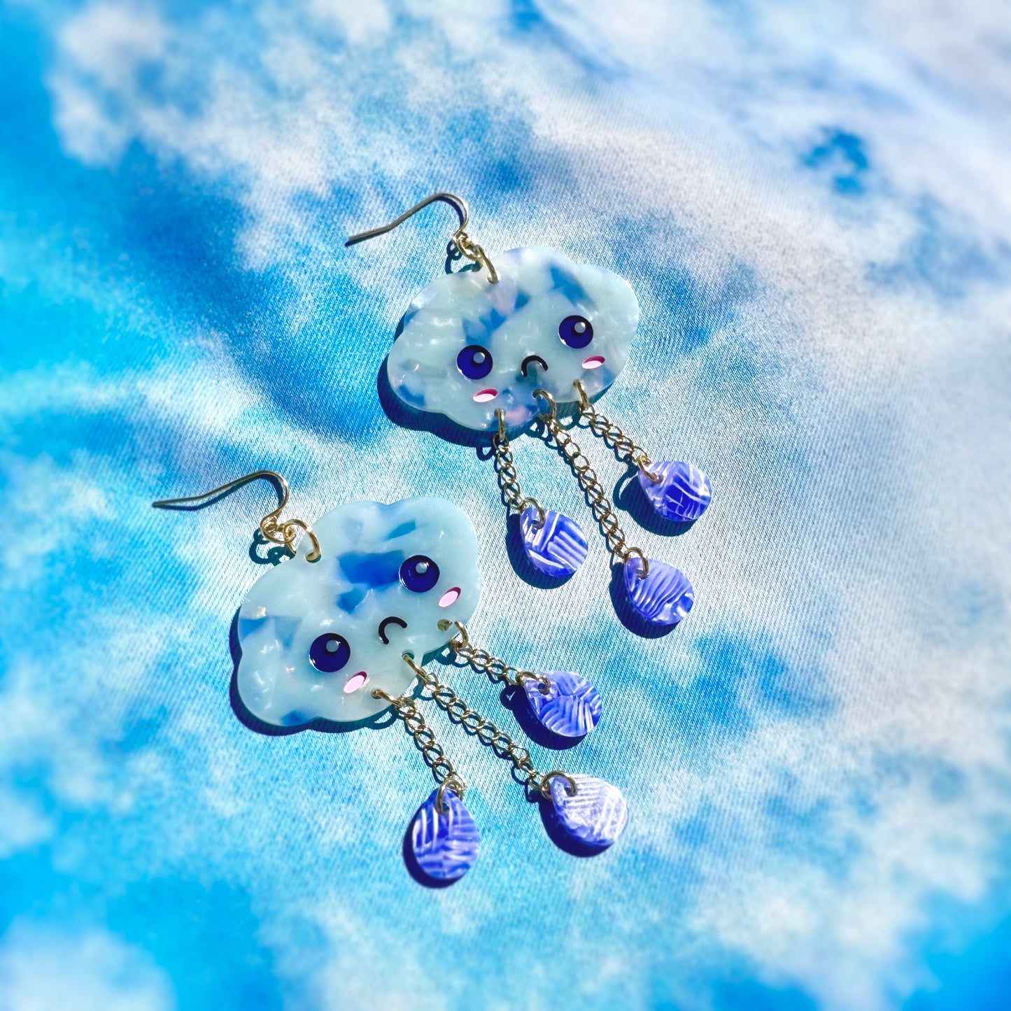 Crying Cloud Earrings