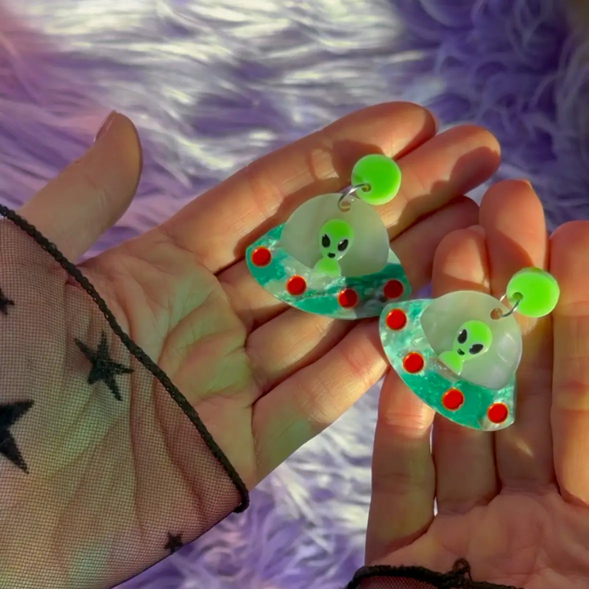 UFO Earrings