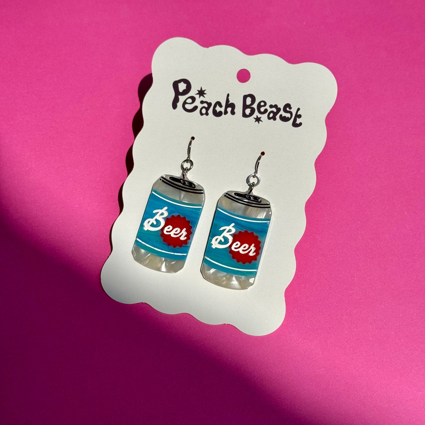 Beer Can Earrings
