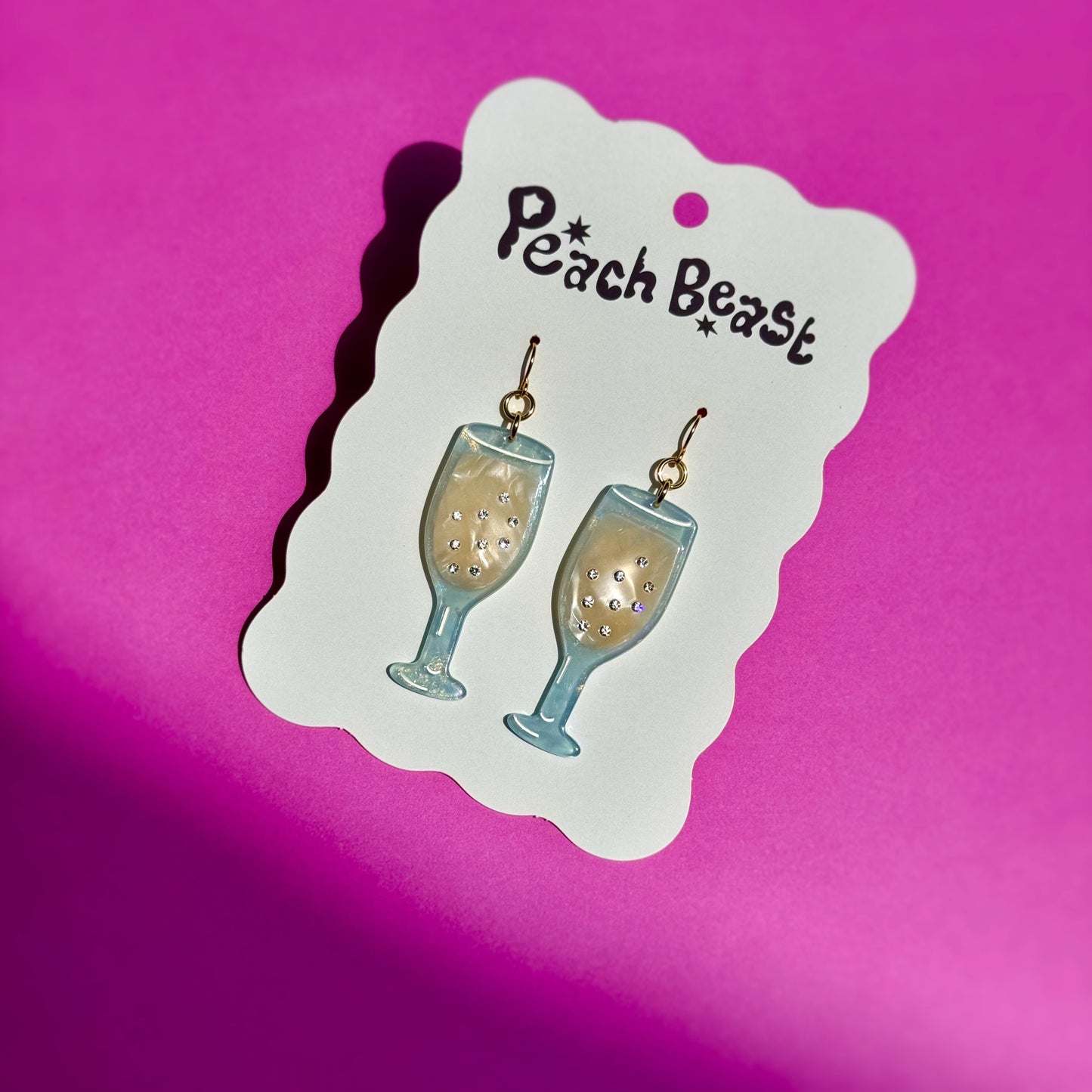 Champagne Earrings