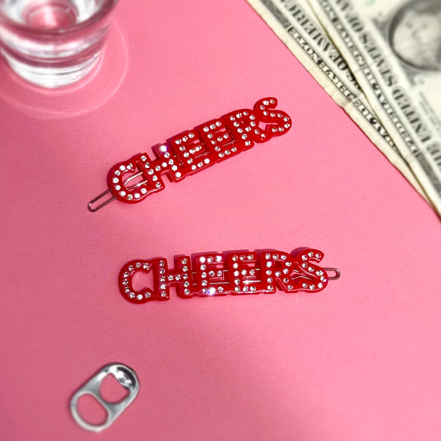 Cheers Hair Clip Set