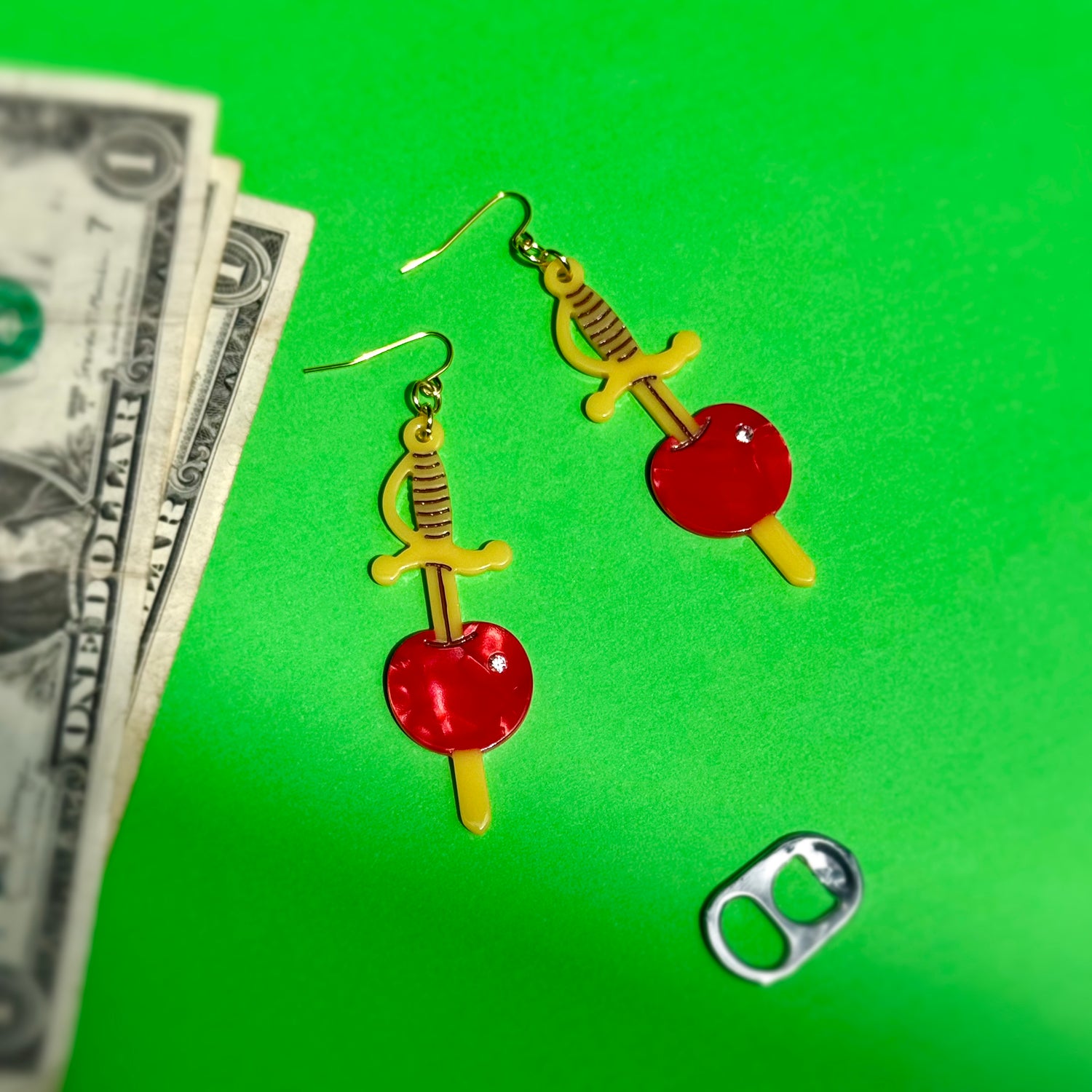 Cherry Garnish Earrings