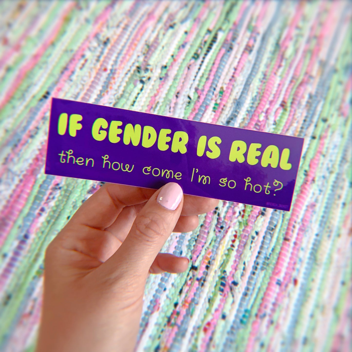 Gender Sticker