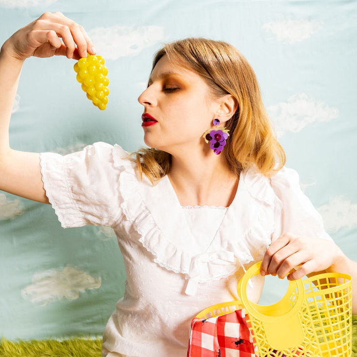 Grape Bunch Earrings