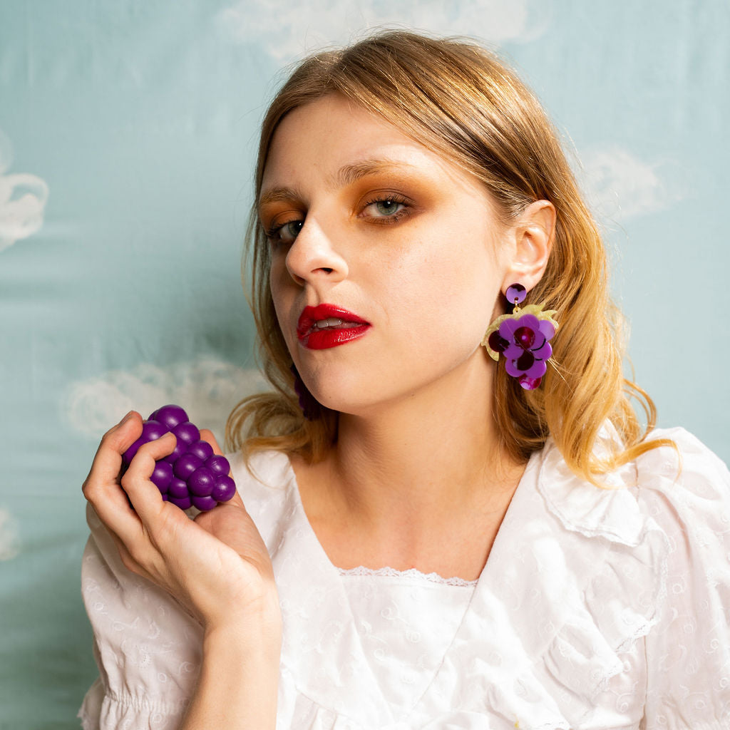 Grape Bunch Earrings