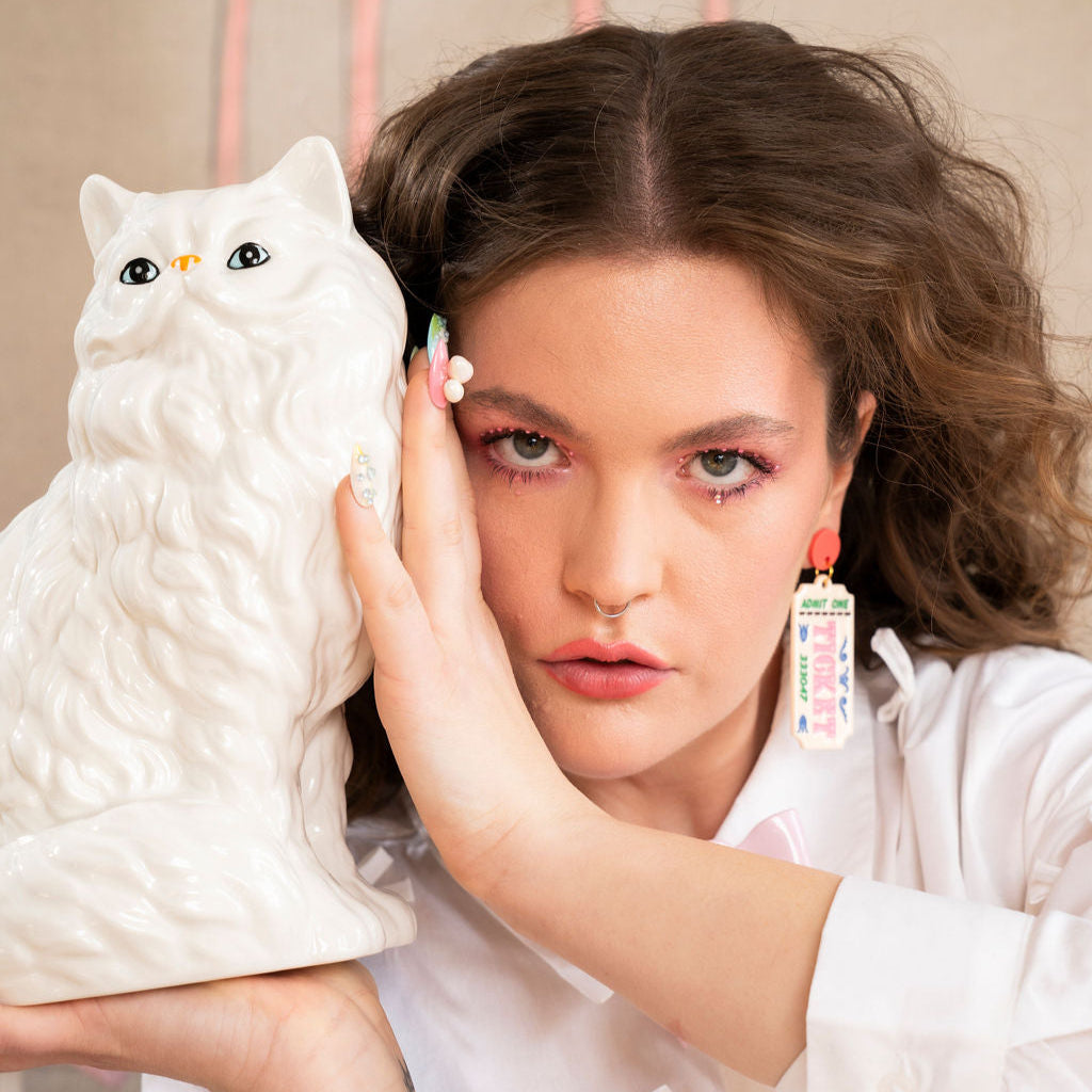 Ticket Stub Earrings