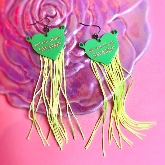 Get Out Of My Swamp! earrings