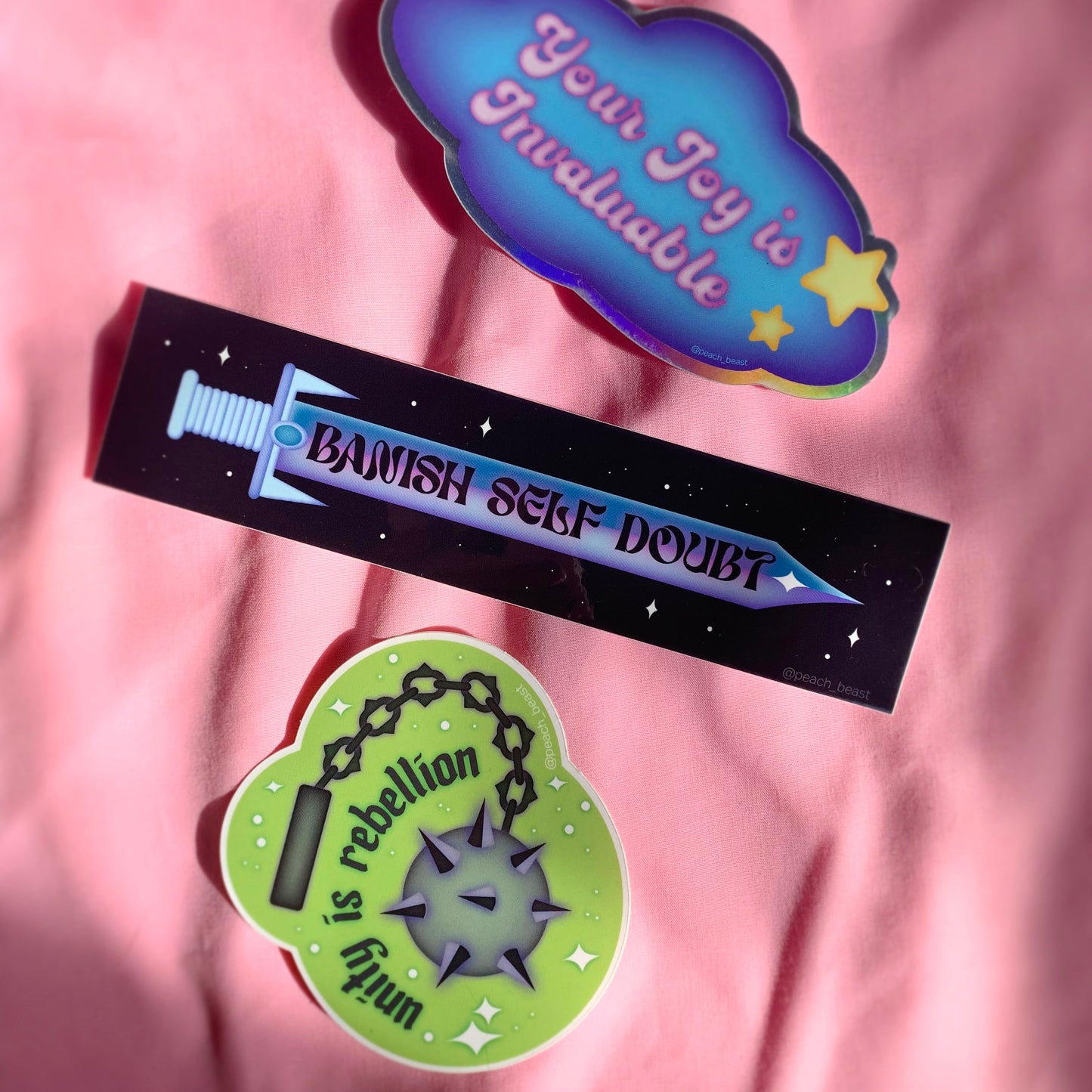 Banish Self Doubt Sticker