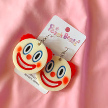 Load image into Gallery viewer, clown emoji earrings