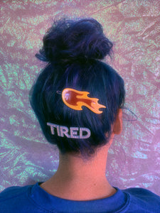 tired hair clip set