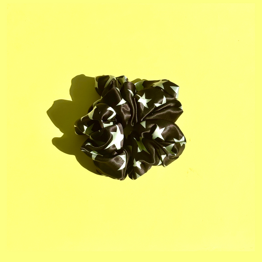 Star Silk Hair Scrunchie