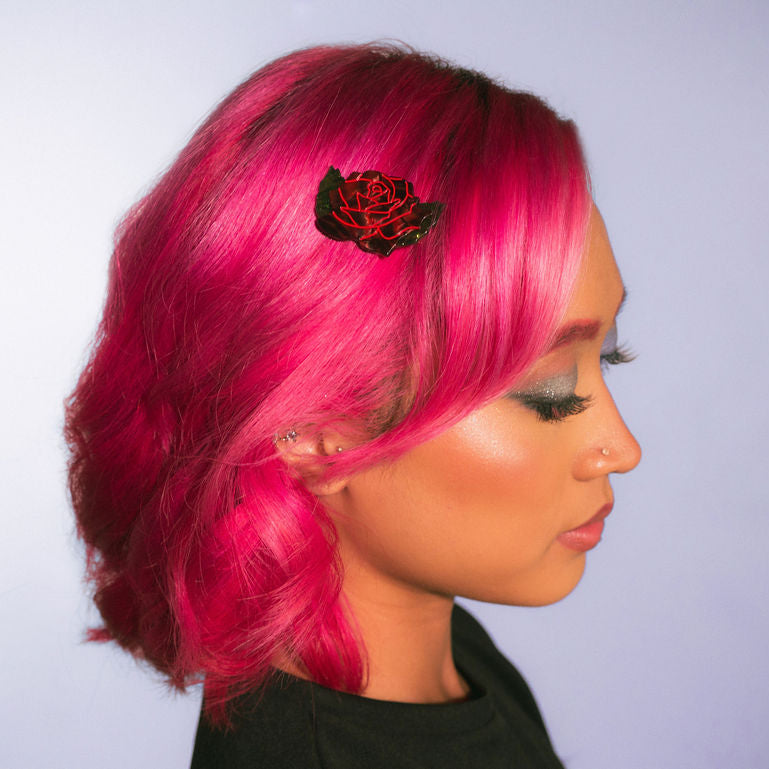 Rose Hair Clip