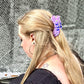 Purple Cat Hair Claw