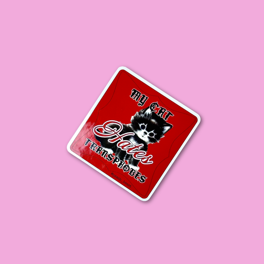 Pets For Queers Sticker