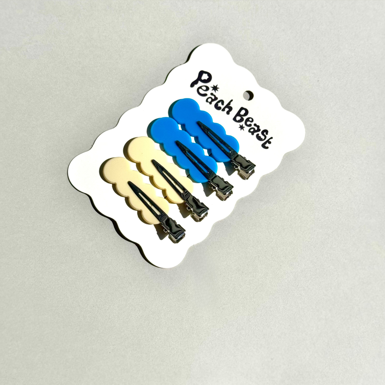 Bubble Styling Clips – Peach Beast