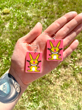 Load image into Gallery viewer, happy bunny earrings