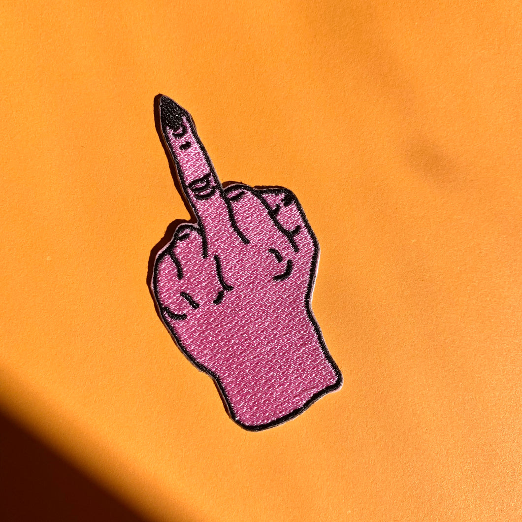 middle finger patch