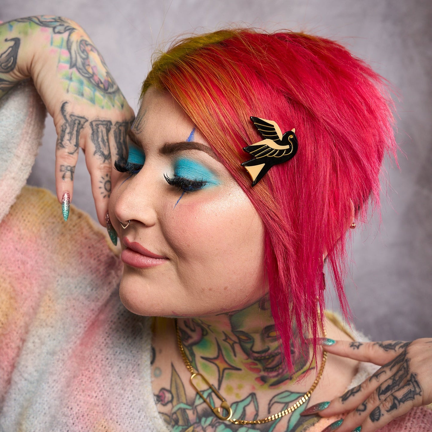 Sparrow Hair Clip Set