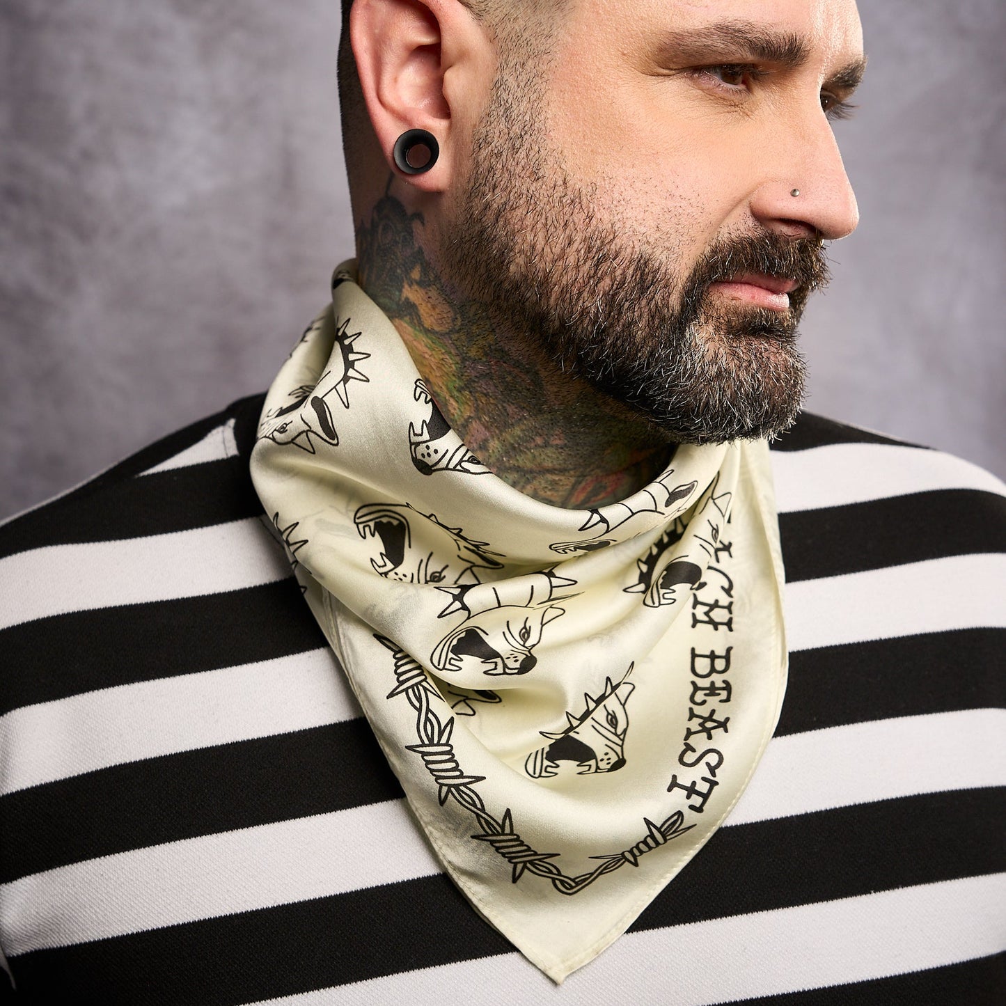 Flash Sheet Silk Scarf