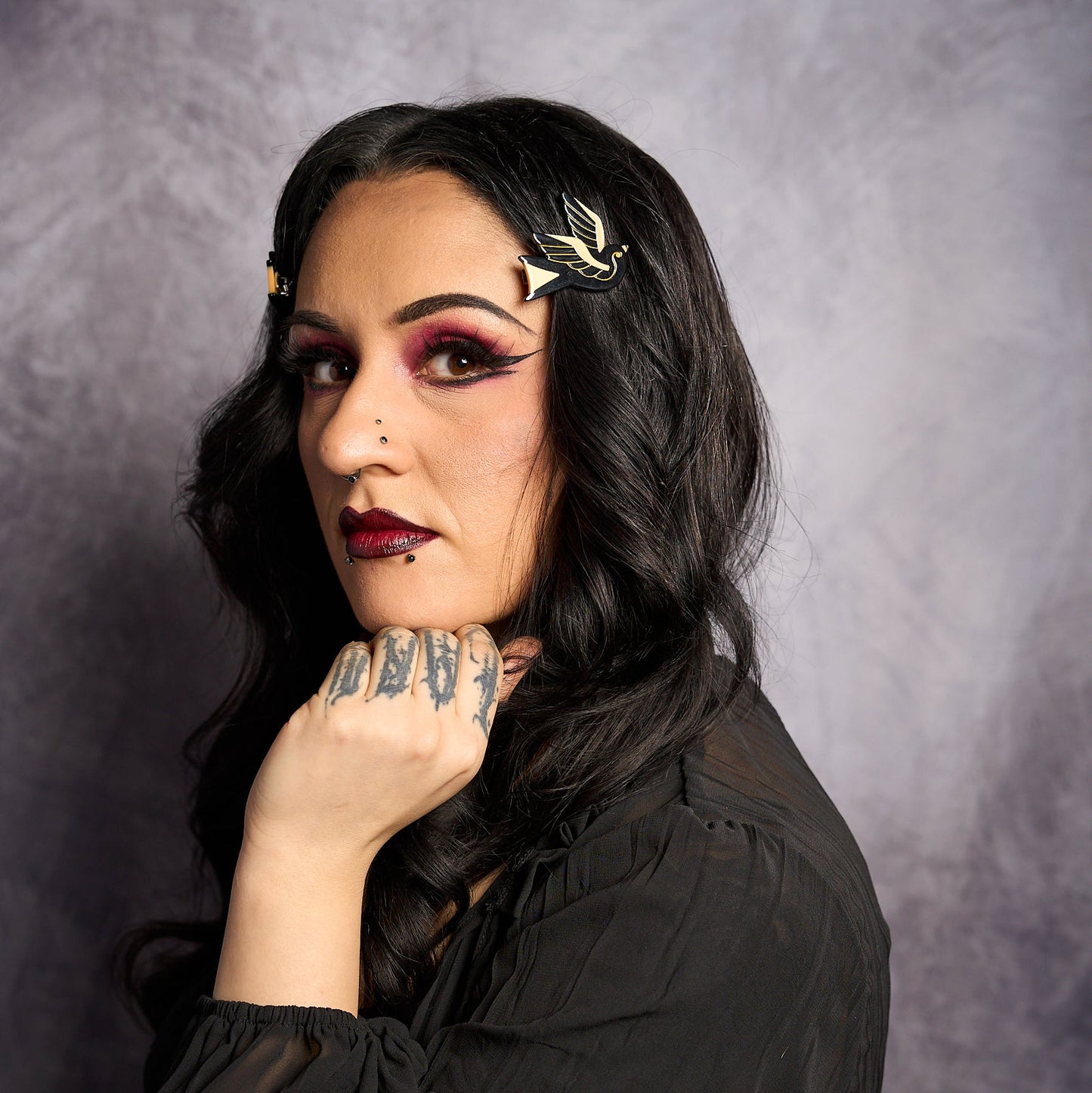 Sparrow Hair Clip Set