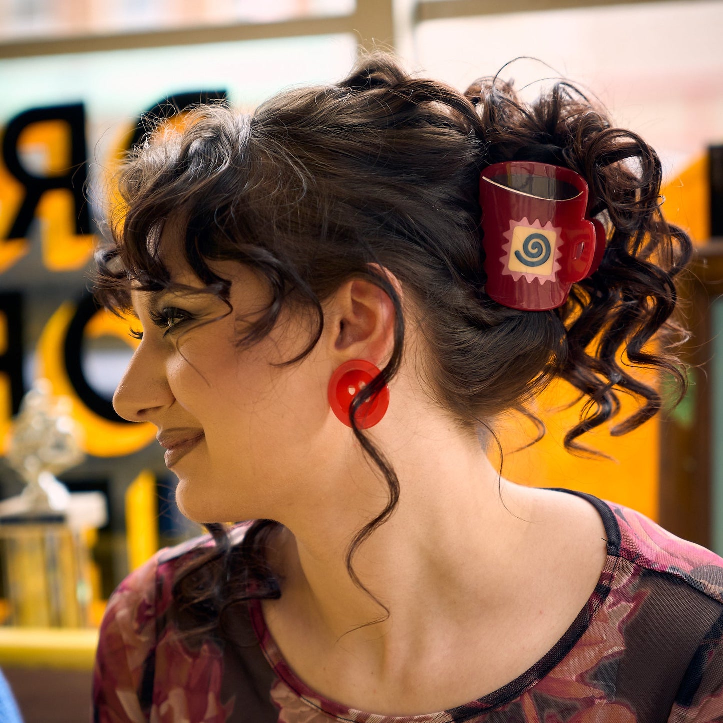 Black Coffee Hair Claw