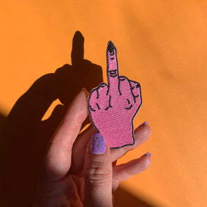 middle finger patch