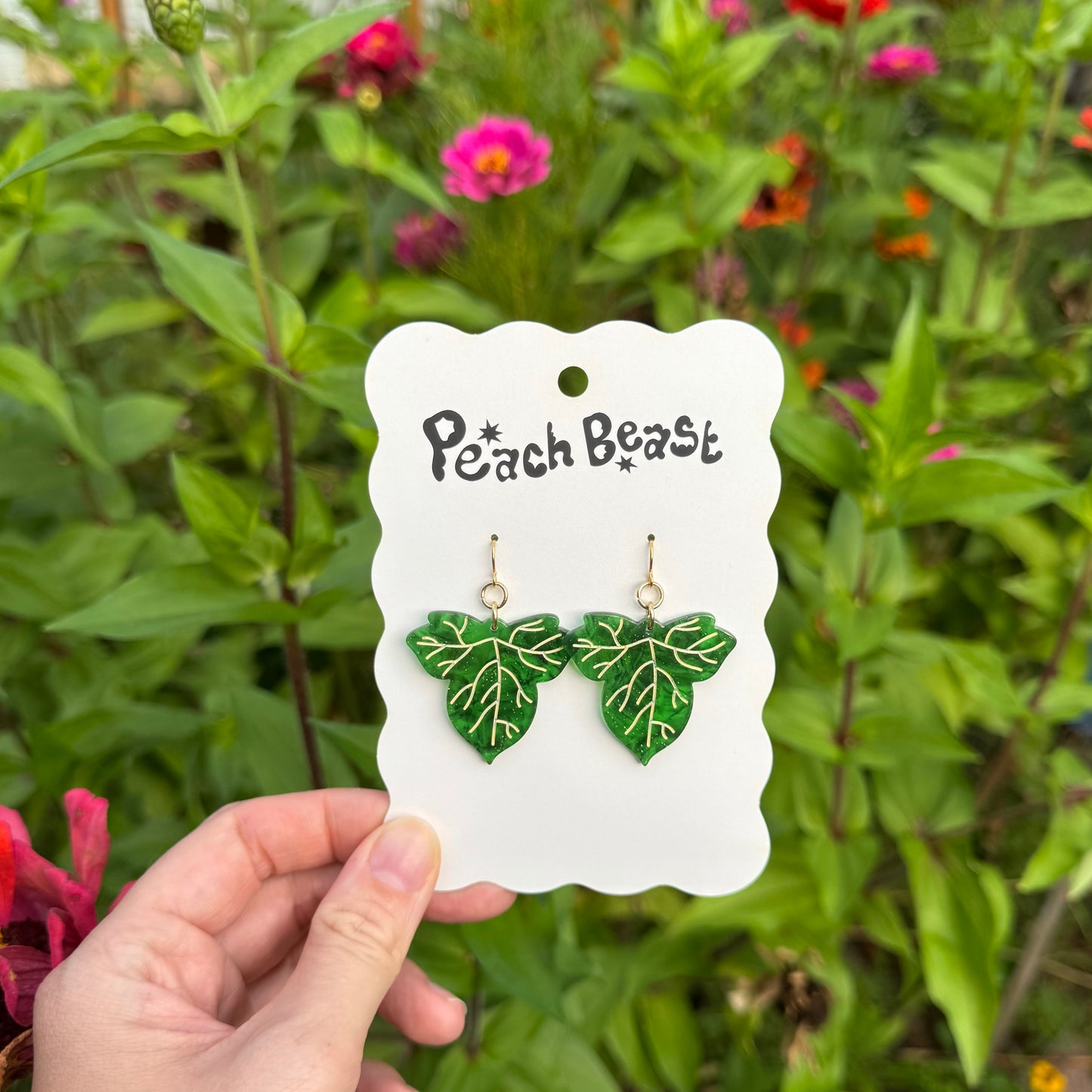 Ivy Leaf Earrings