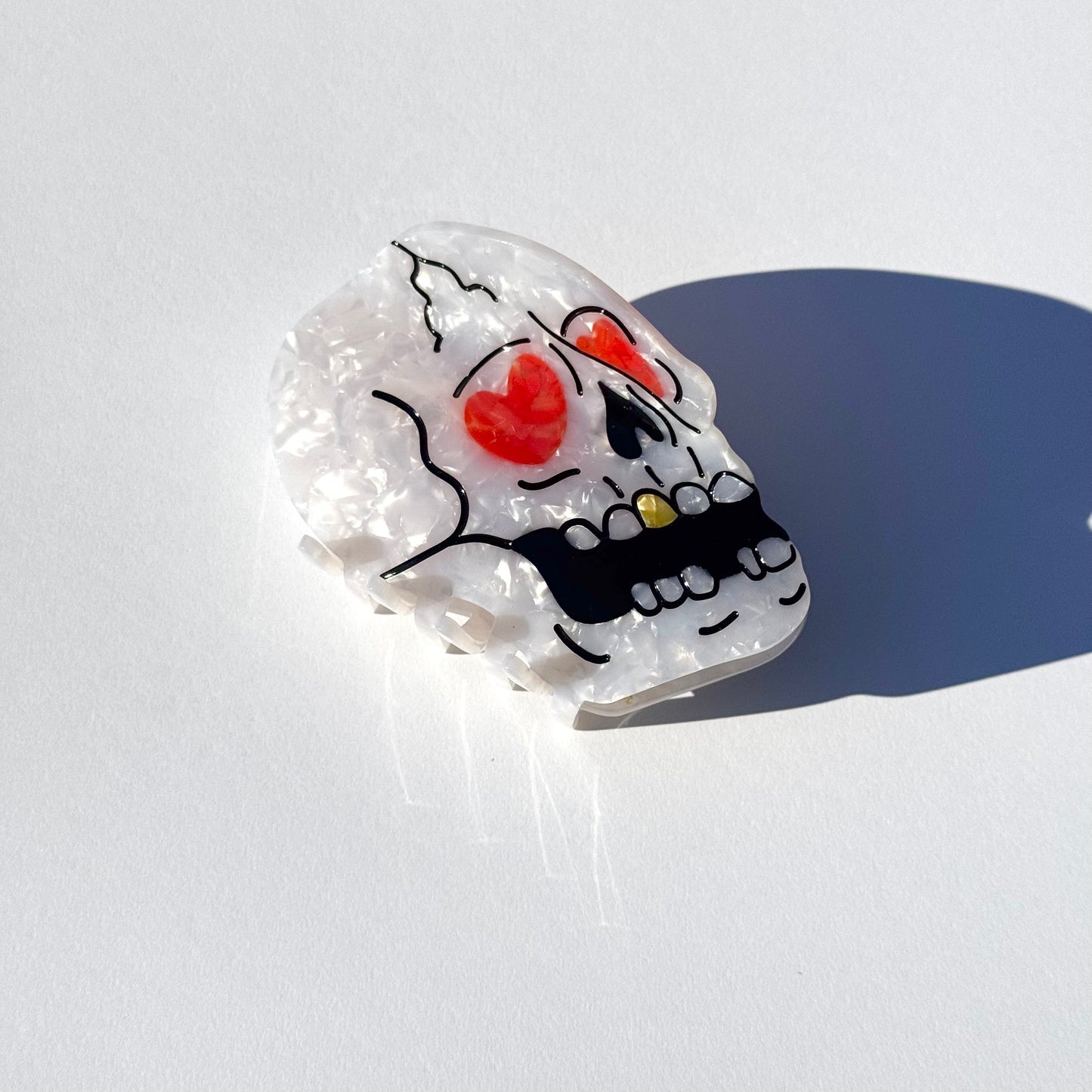 S-Skull Hair Claw